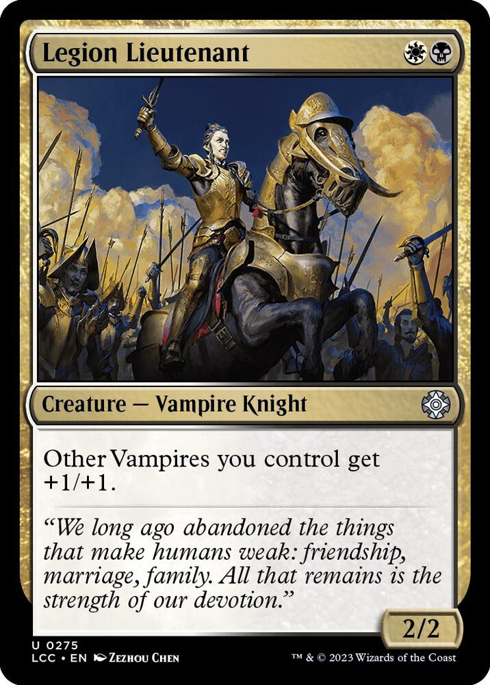 Legion Lieutenant (275) [The Lost Caverns of Ixalan Commander]