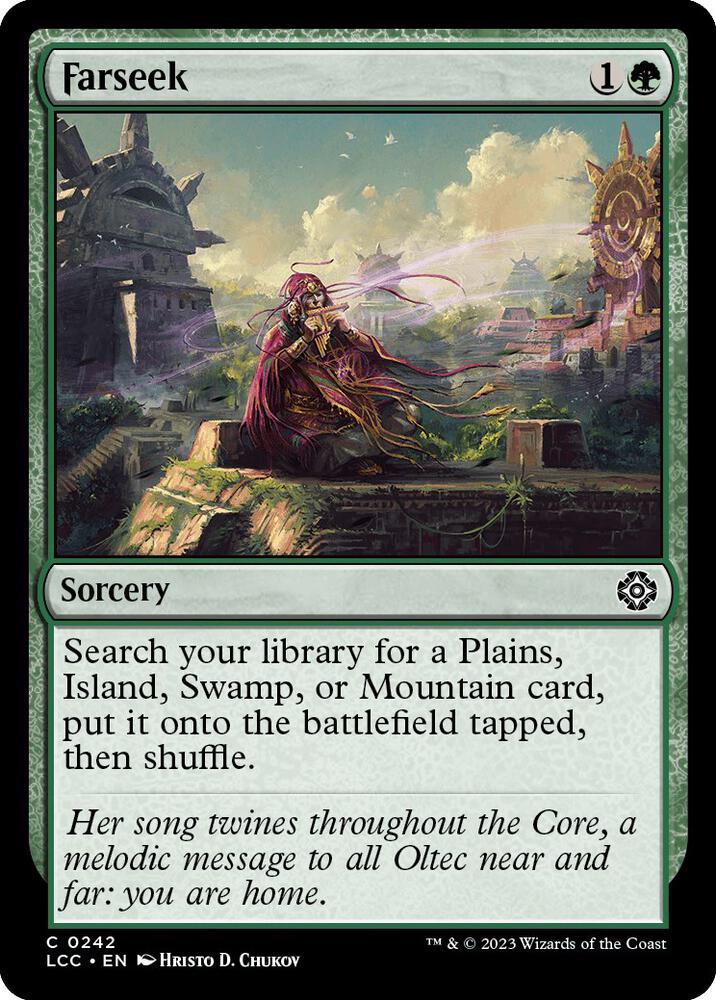 Farseek (242) [The Lost Caverns of Ixalan Commander]