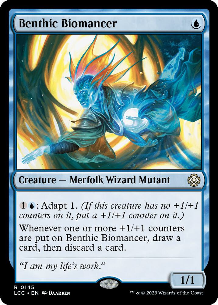 Benthic Biomancer (145) [The Lost Caverns of Ixalan Commander]