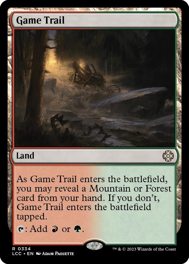 Game Trail (334) [The Lost Caverns of Ixalan Commander]