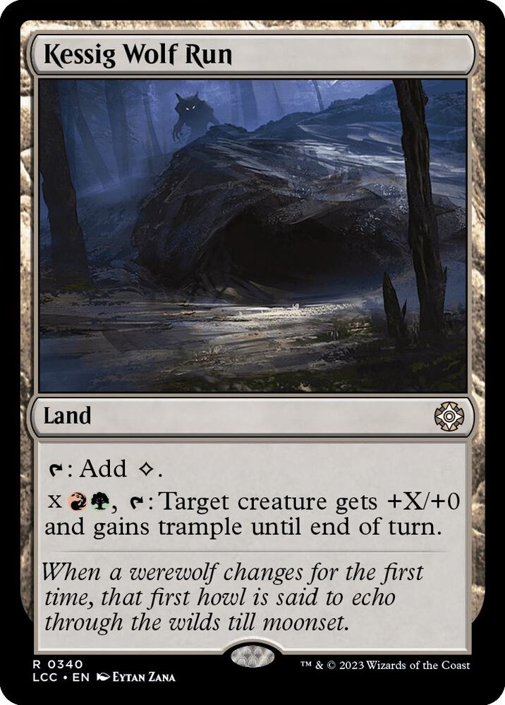 Kessig Wolf Run (340) [The Lost Caverns of Ixalan Commander]