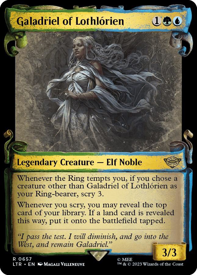 Galadriel of Lothlorien (Showcase Scrolls) (657) [The Lord of the Rings: Tales of Middle-earth] [Showcase]
