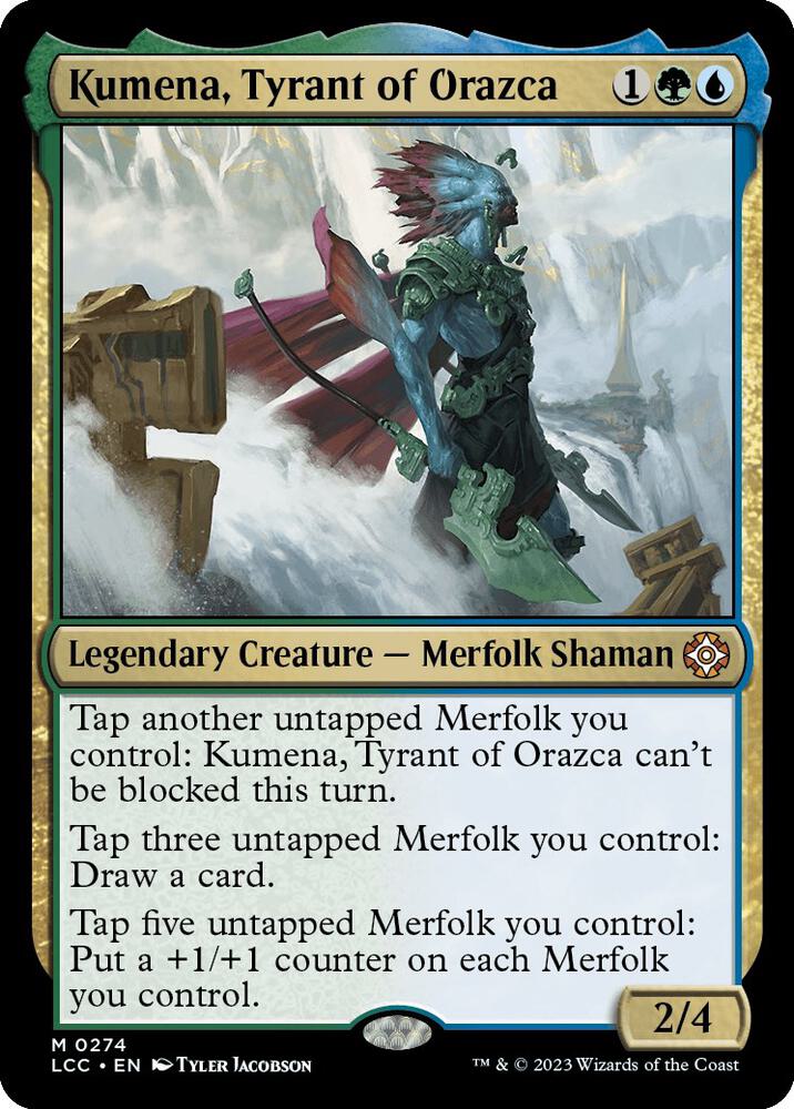 Kumena, Tyrant of Orazca (274) [The Lost Caverns of Ixalan Commander]
