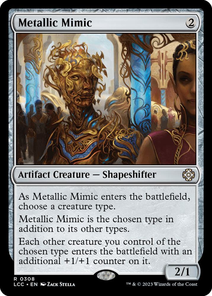 Metallic Mimic (308) [The Lost Caverns of Ixalan Commander]