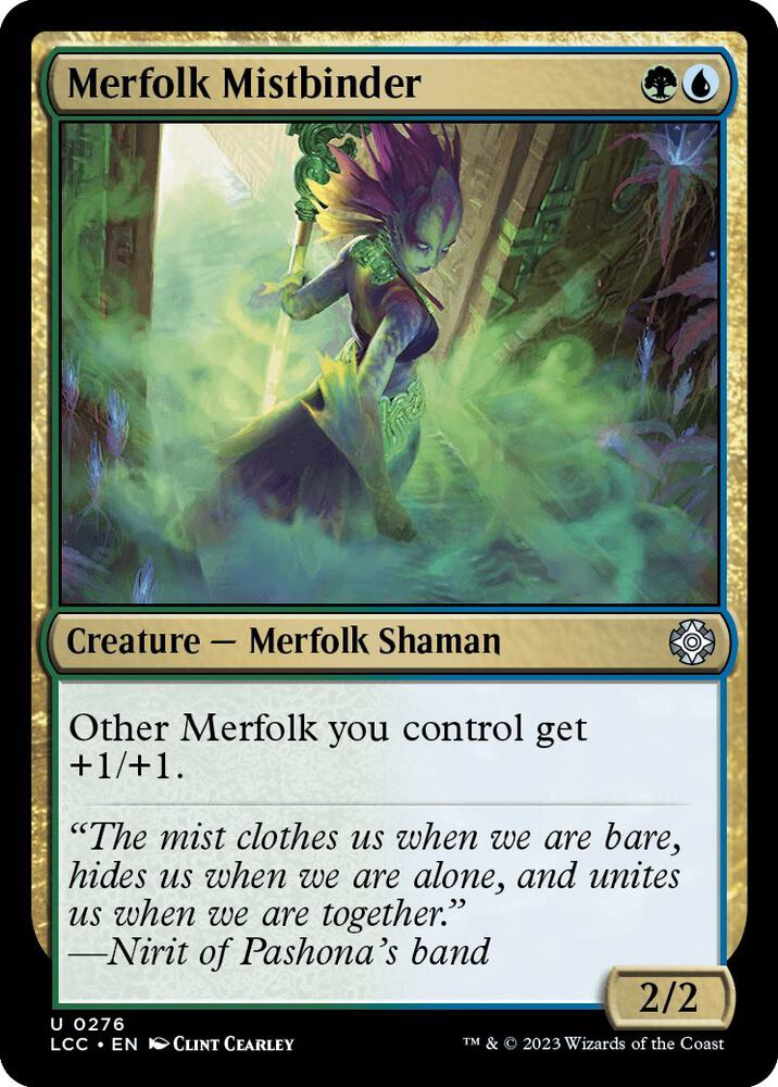 Merfolk Mistbinder (276) [The Lost Caverns of Ixalan Commander]