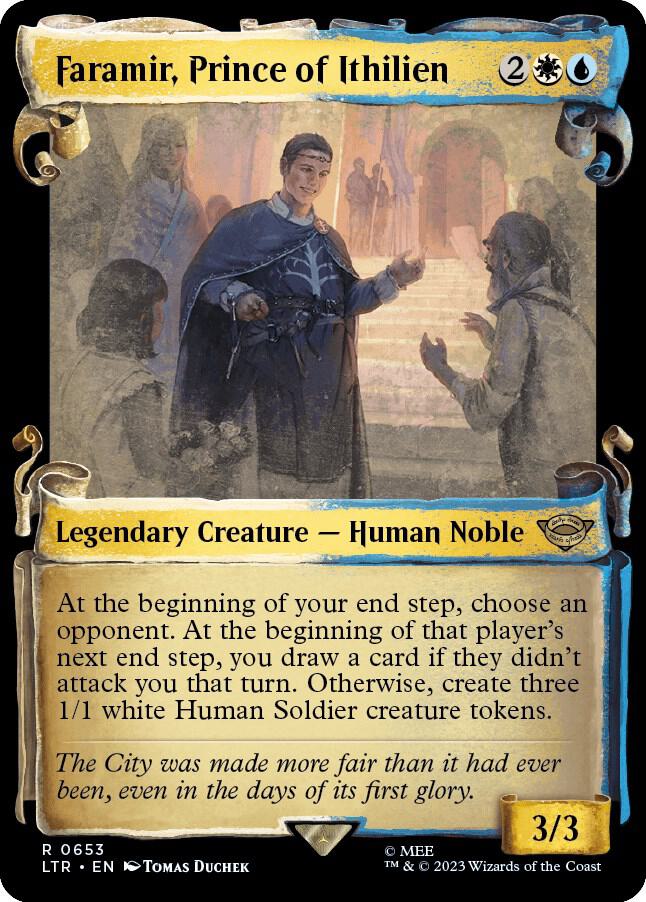 Faramir, Prince of Ithilien (Showcase Scrolls) (653) [The Lord of the Rings: Tales of Middle-earth] [Showcase]