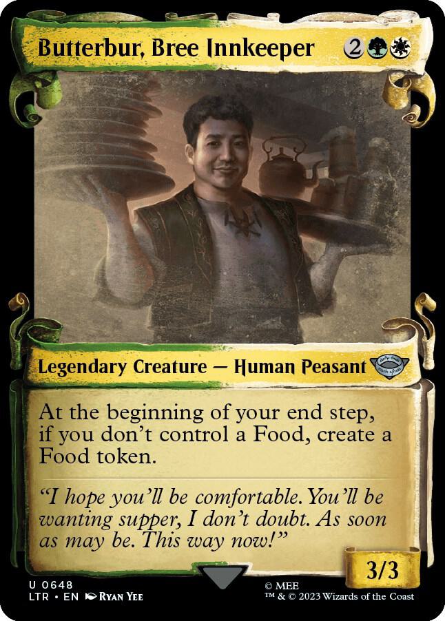 Butterbur, Bree Innkeeper (Showcase Scrolls) (648) [The Lord of the Rings: Tales of Middle-earth] [Showcase]