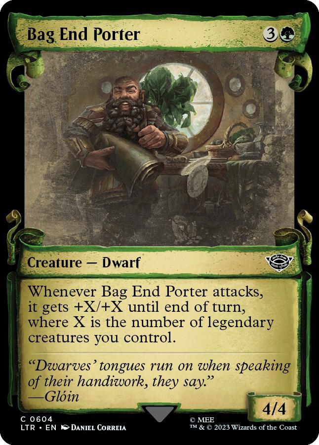 Bag End Porter (Showcase Scrolls) (604) [The Lord of the Rings: Tales of Middle-earth] [Showcase]