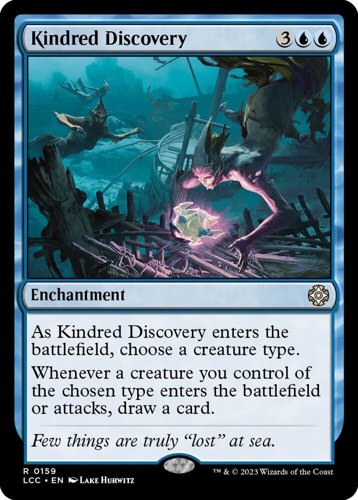 Kindred Discovery (159) [The Lost Caverns of Ixalan Commander]