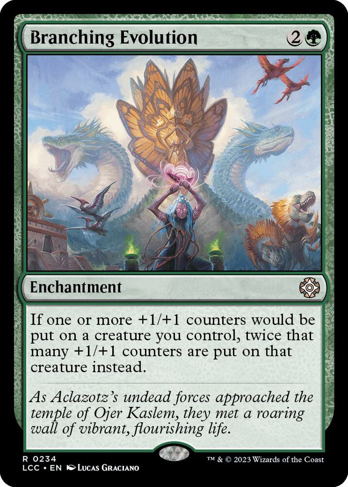 Branching Evolution (234) [The Lost Caverns of Ixalan Commander]
