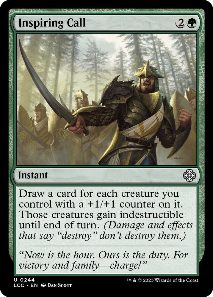 Inspiring Call (244) [The Lost Caverns of Ixalan Commander]