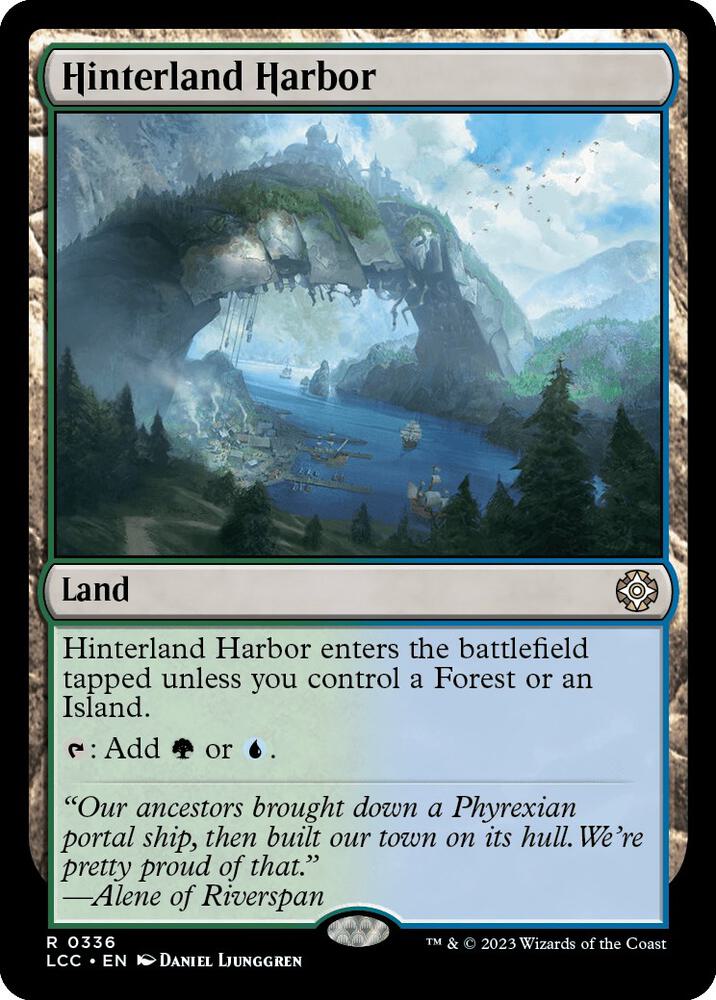 Hinterland Harbor (336) [The Lost Caverns of Ixalan Commander]