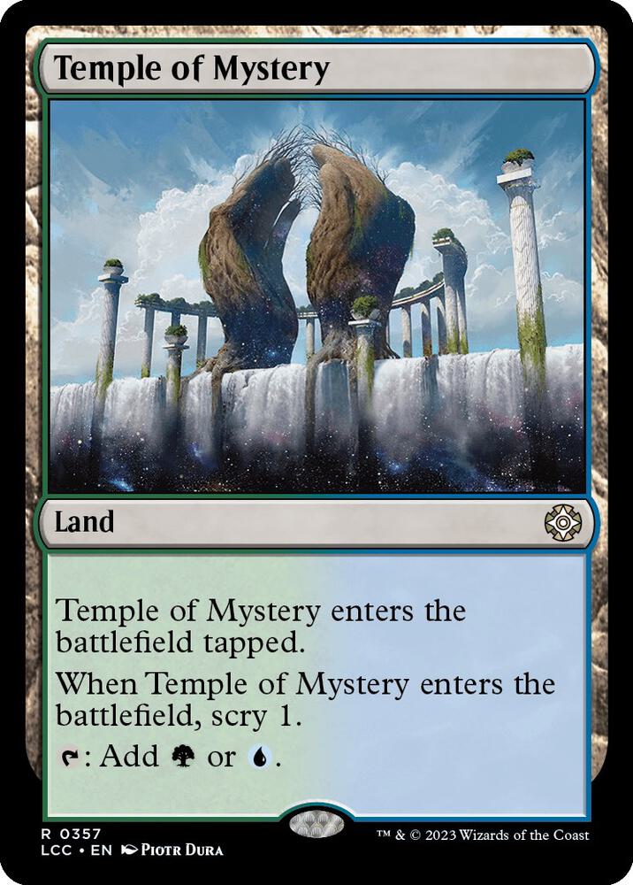 Temple of Mystery (357) [The Lost Caverns of Ixalan Commander]