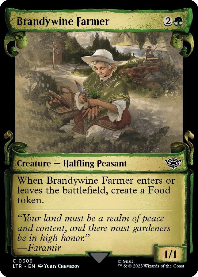 Brandywine Farmer (Showcase Scrolls) (606) [The Lord of the Rings: Tales of Middle-earth] [Showcase]