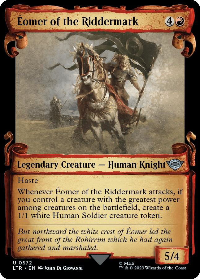 Eomer of the Riddermark (Showcase Scrolls) (572) [The Lord of the Rings: Tales of Middle-earth] [Showcase]