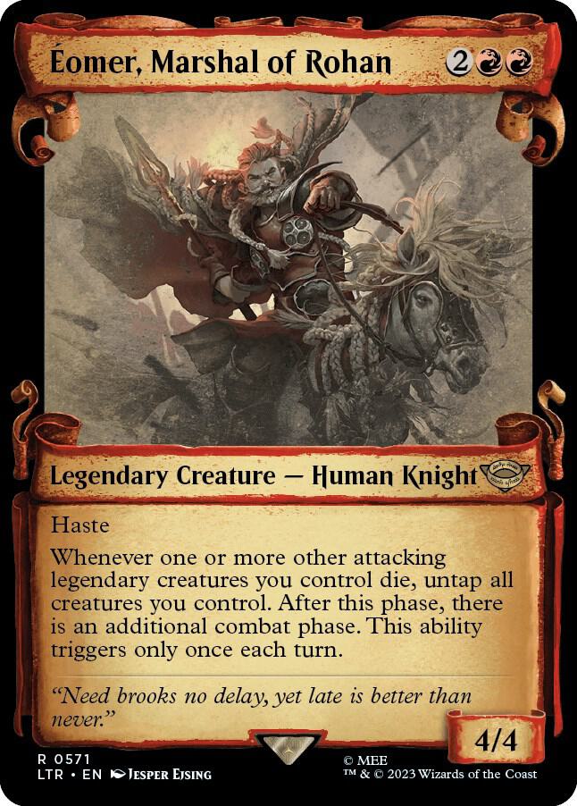 Eomer, Marshal of Rohan (Showcase Scrolls) (571) [The Lord of the Rings: Tales of Middle-earth] [Showcase]