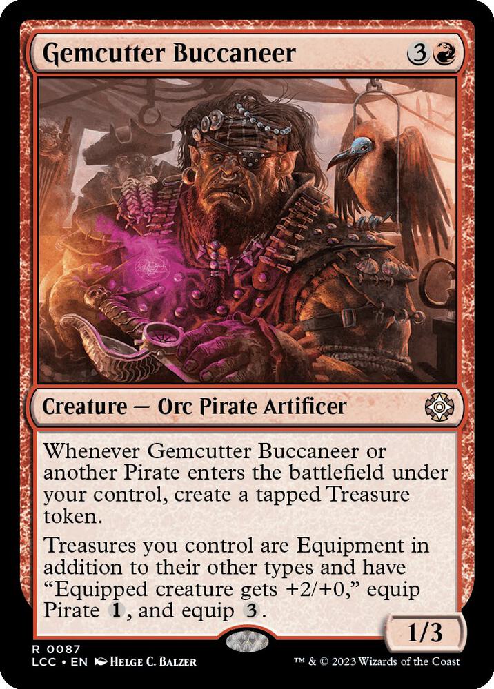 Gemcutter Buccaneer (87) [The Lost Caverns of Ixalan Commander]