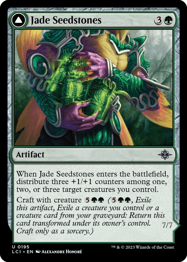 Jade Seedstones (195) [The Lost Caverns of Ixalan]