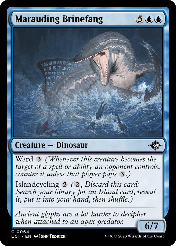 Marauding Brinefang (64) [The Lost Caverns of Ixalan]