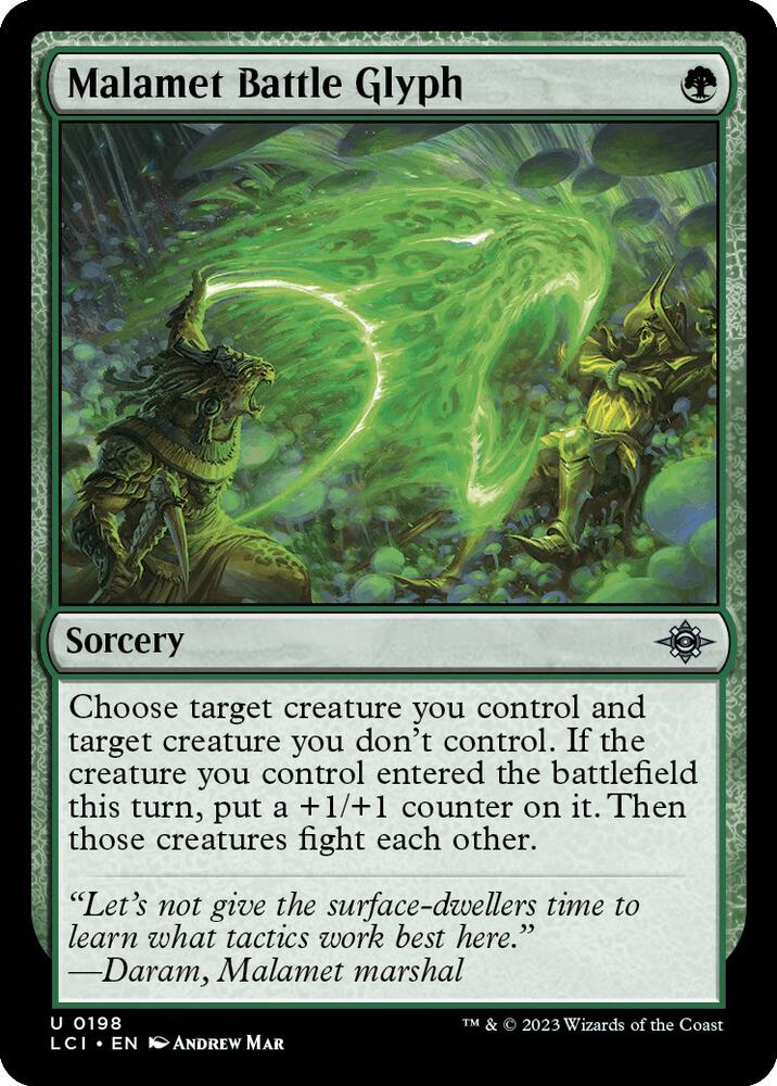 Malamet Battle Glyph (198) [The Lost Caverns of Ixalan]