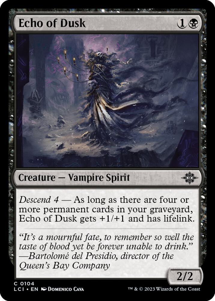Echo of Dusk (104) [The Lost Caverns of Ixalan]