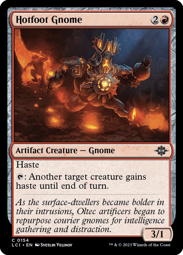 Hotfoot Gnome (154) [The Lost Caverns of Ixalan]