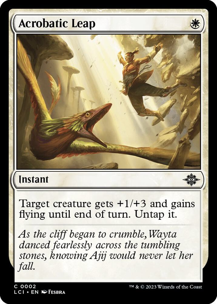 Acrobatic Leap (2) [The Lost Caverns of Ixalan]