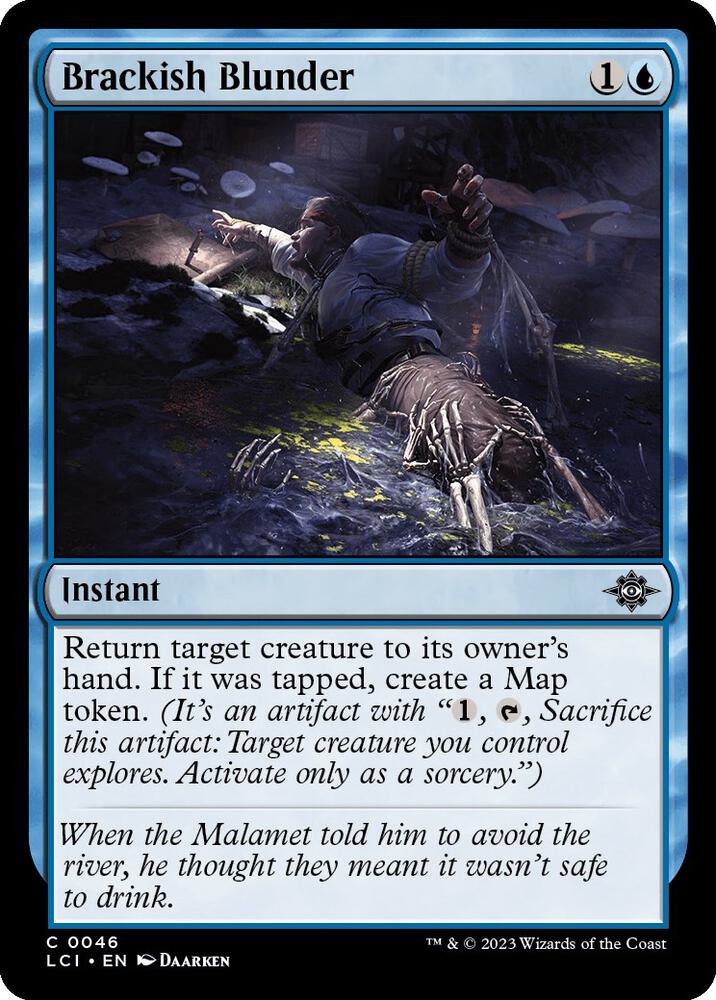Brackish Blunder (46) [The Lost Caverns of Ixalan]