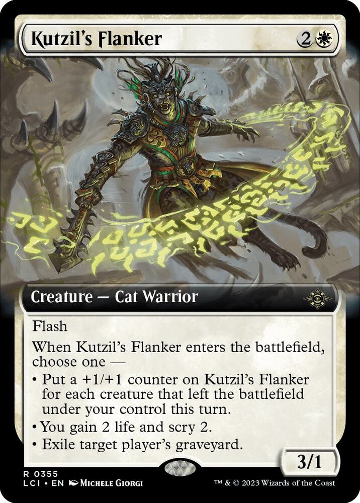 Kutzil's Flanker (Extended Art) (355) [The Lost Caverns of Ixalan] [Extended Art]