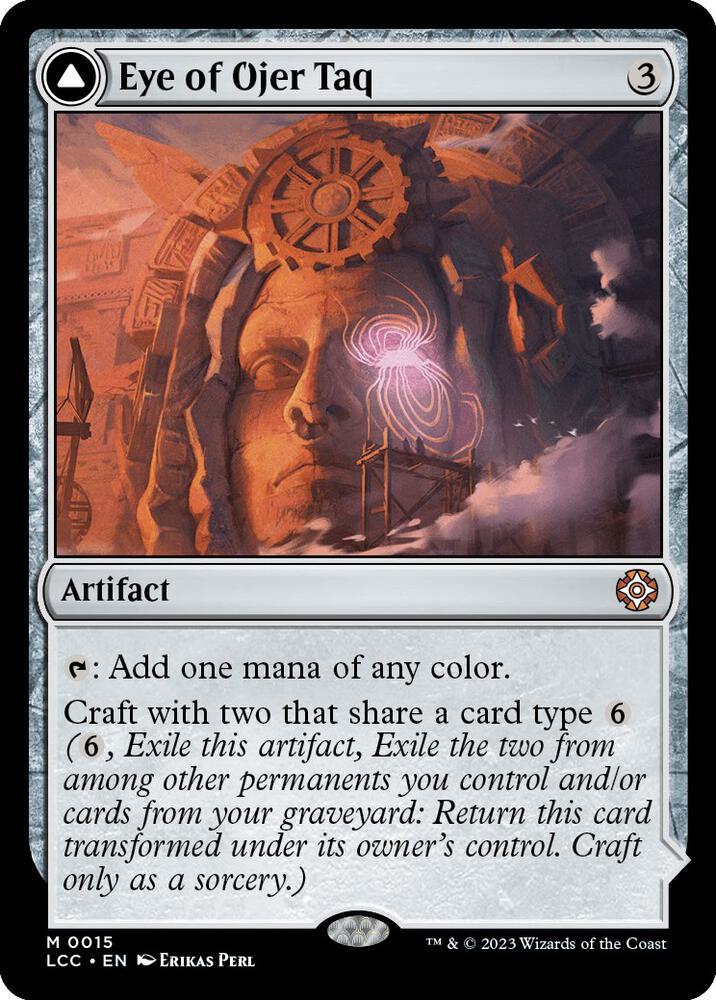 Eye of Ojer Taq (15) [The Lost Caverns of Ixalan Commander]