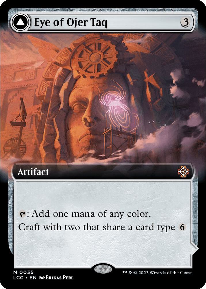 Eye of Ojer Taq (Extended Art) (35) [The Lost Caverns of Ixalan Commander] [Extended Art]