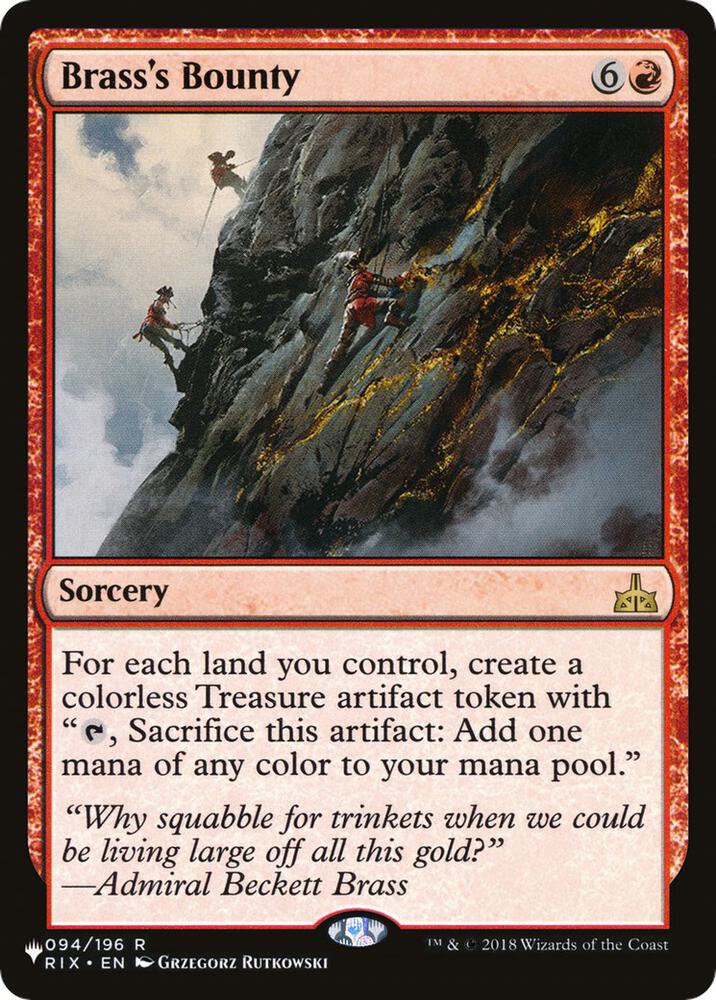 Brass's Bounty (094/196) [The List]