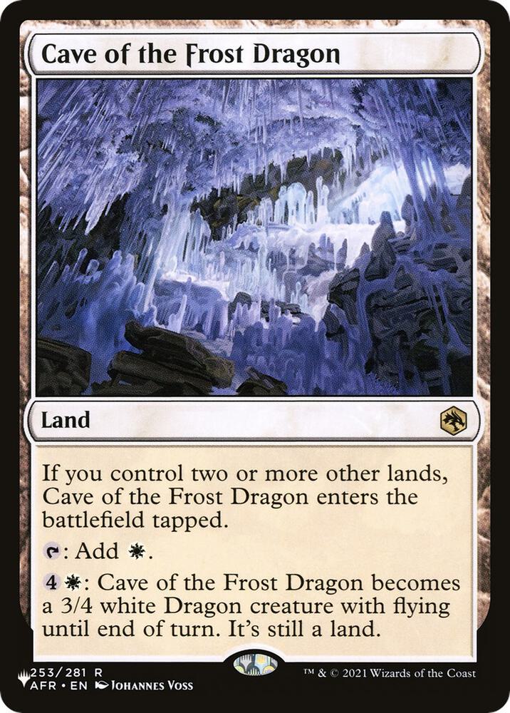 Cave of the Frost Dragon (253/281) [The List]