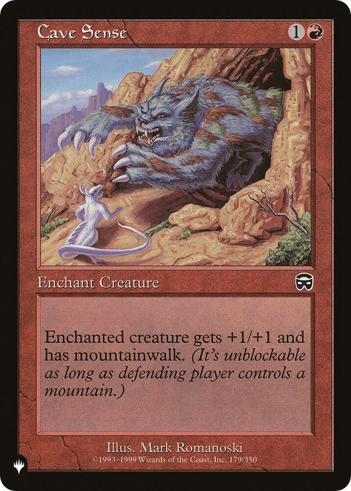 Cave Sense (179/350) [The List]