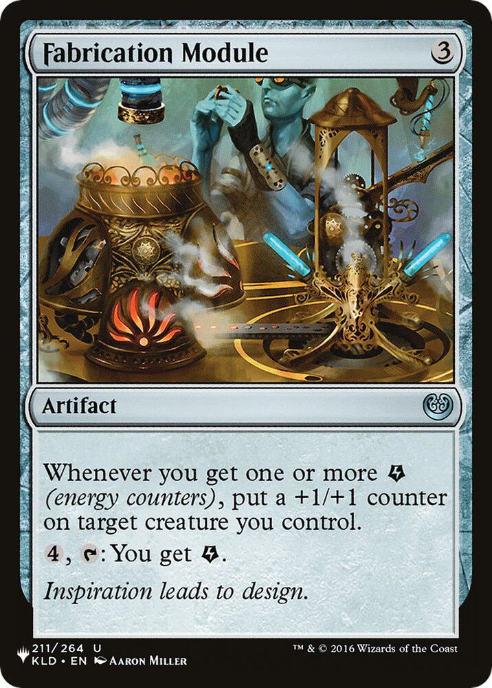 Fabrication Module (211/264) [The List]