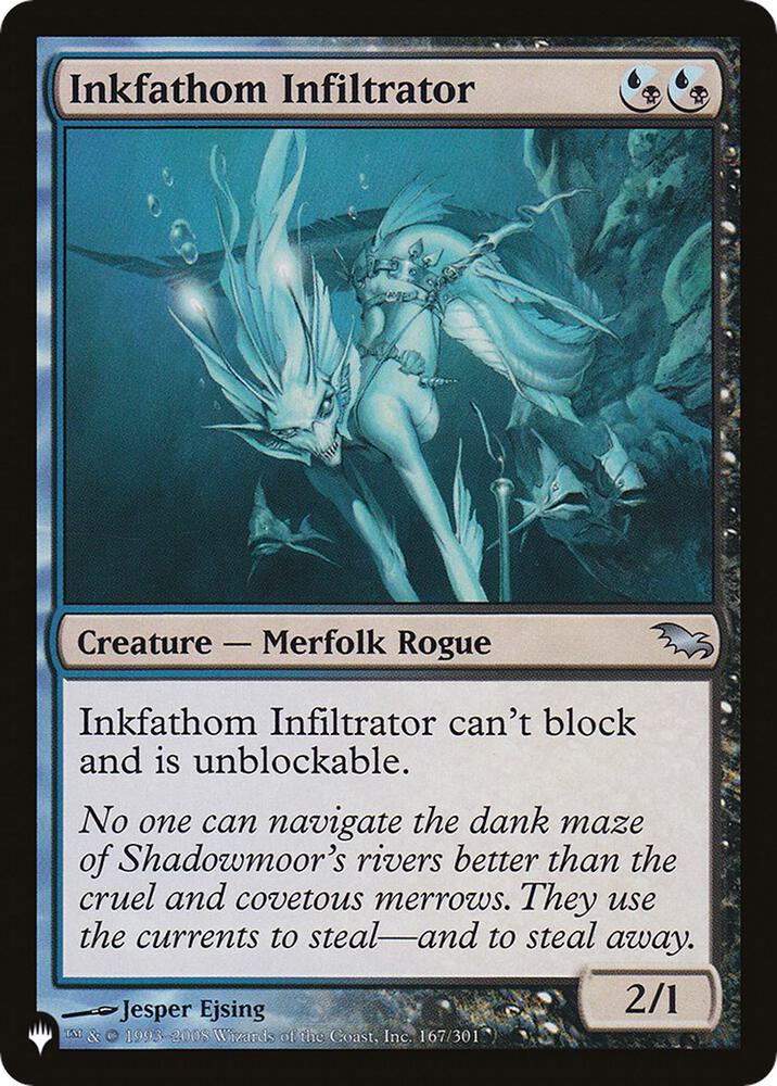 Inkfathom Infiltrator (167/301) [The List]