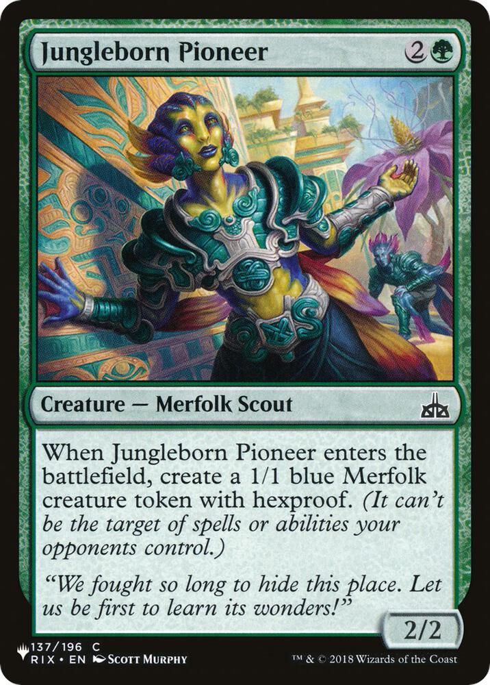 Jungleborn Pioneer (137/196) [The List]
