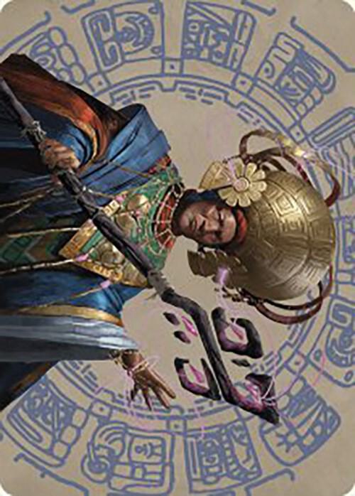 Akal Pakal, First Among Equals Art Card (46/81) [The Lost Caverns of Ixalan Art Series]
