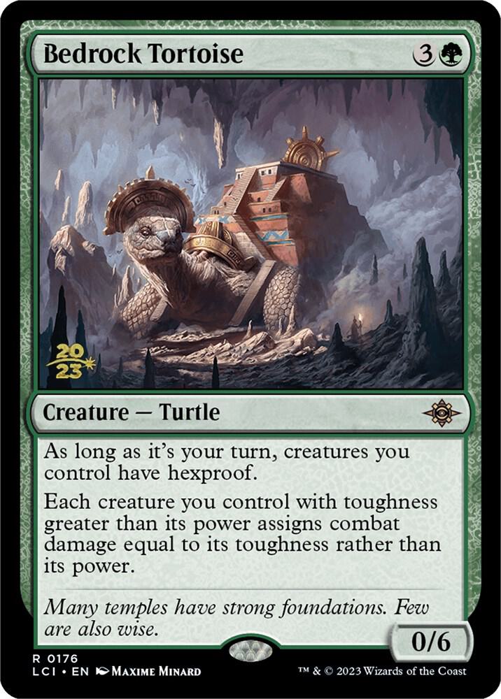 Bedrock Tortoise (176) [Prerelease Cards]