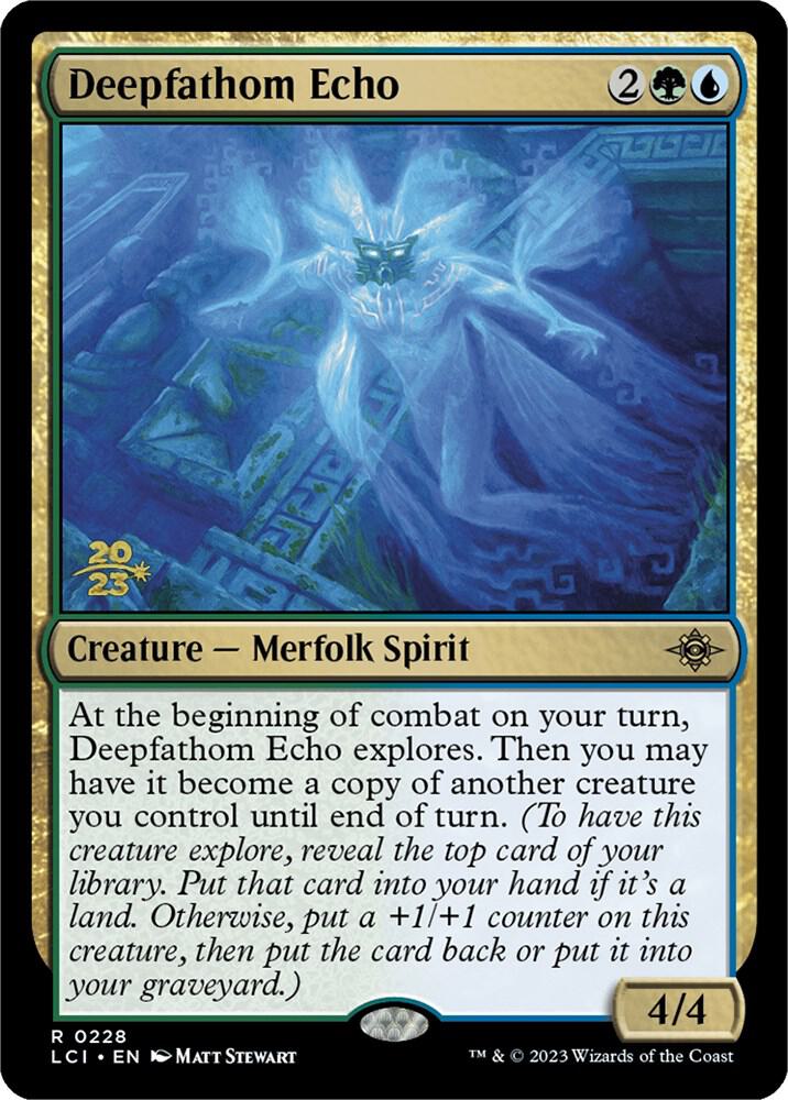 Deepfathom Echo (228) [Prerelease Cards]