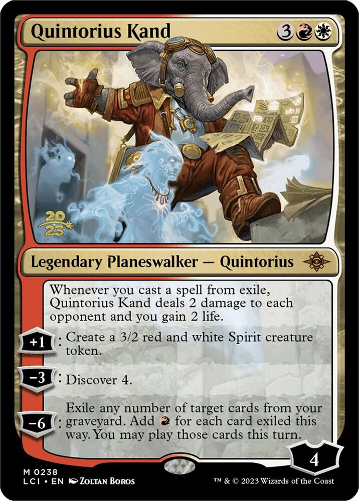 Quintorius Kand (238) [Prerelease Cards]
