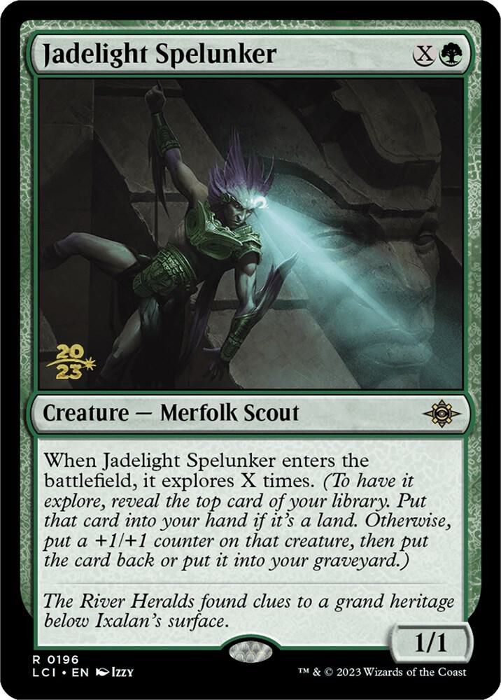 Jadelight Spelunker (196) [Prerelease Cards]