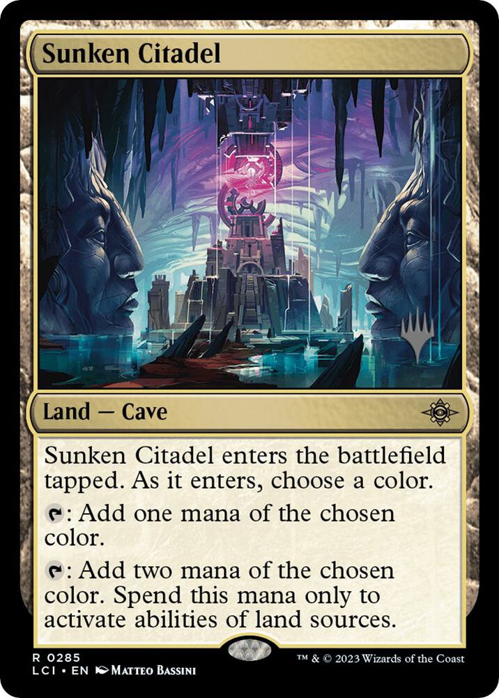 Sunken Citadel (285) [The Lost Caverns of Ixalan Promos]