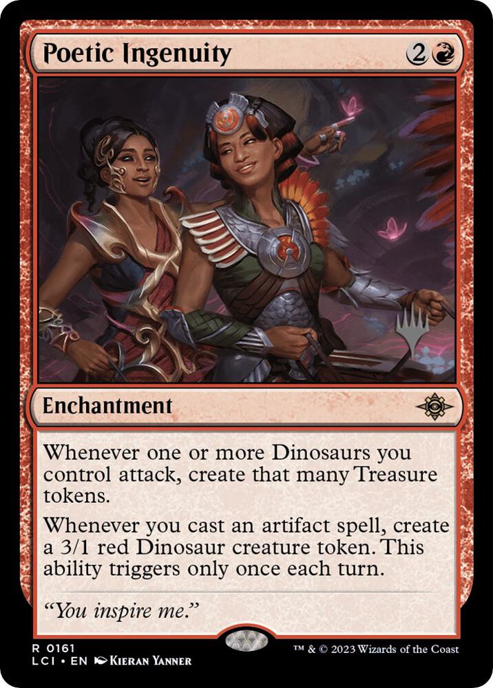 Poetic Ingenuity (161) [The Lost Caverns of Ixalan Promos]