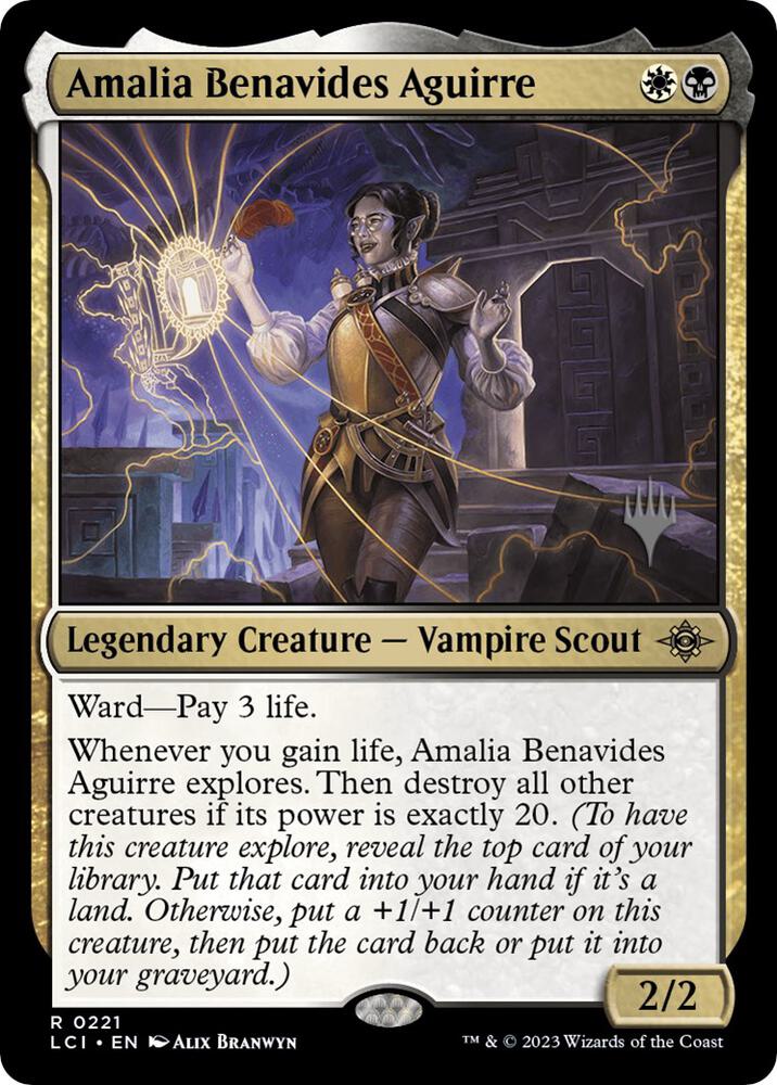 Amalia Benavides Aguirre (221) [The Lost Caverns of Ixalan Promos]