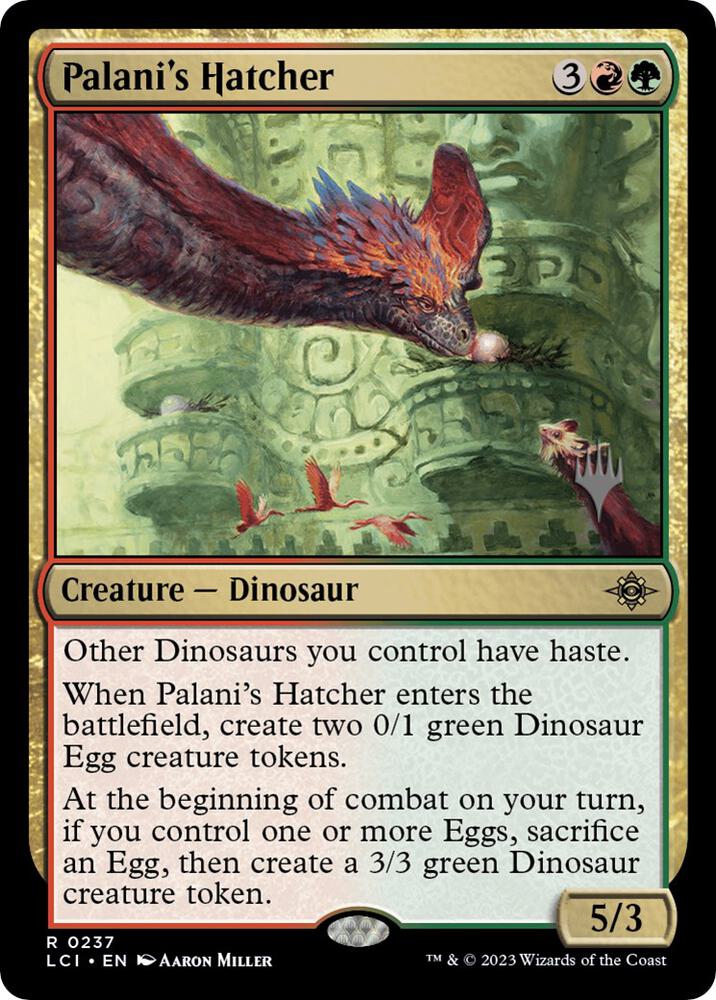 Palani's Hatcher (237) [The Lost Caverns of Ixalan Promos]