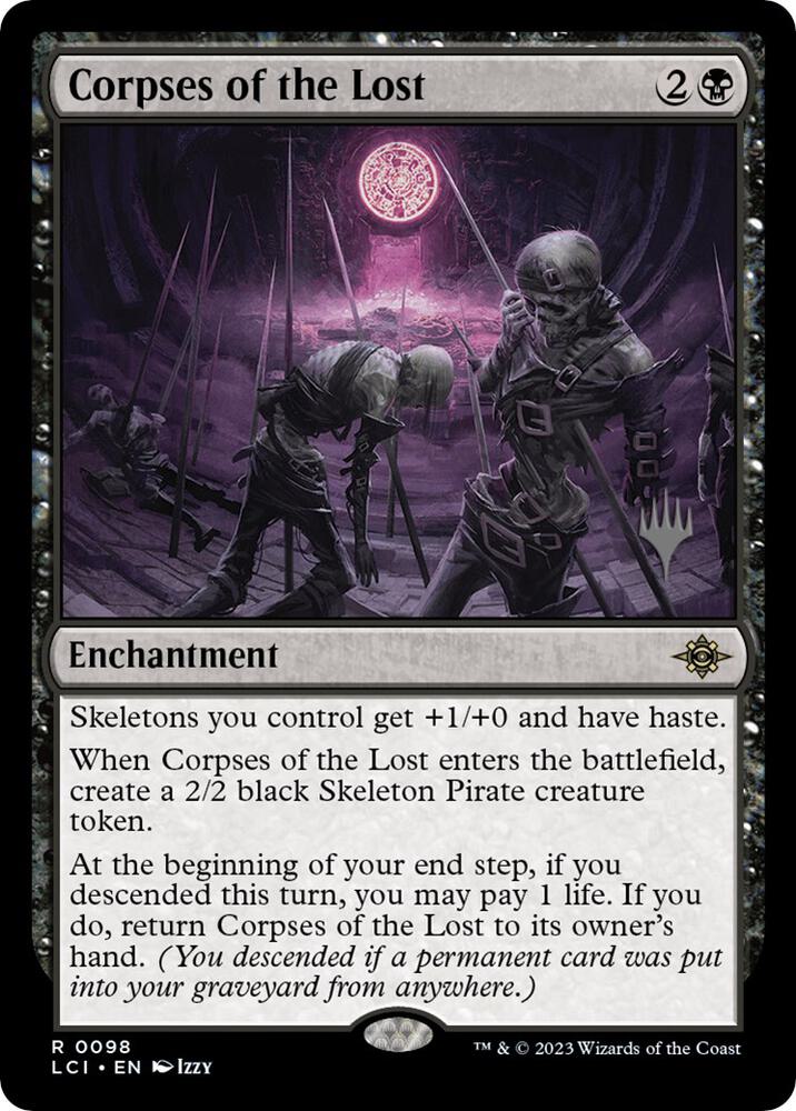 Corpses of the Lost (98) [The Lost Caverns of Ixalan Promos]