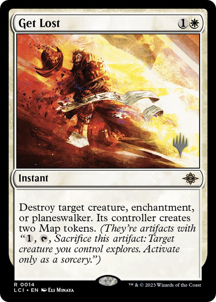 Get Lost (14) [The Lost Caverns of Ixalan Promos]