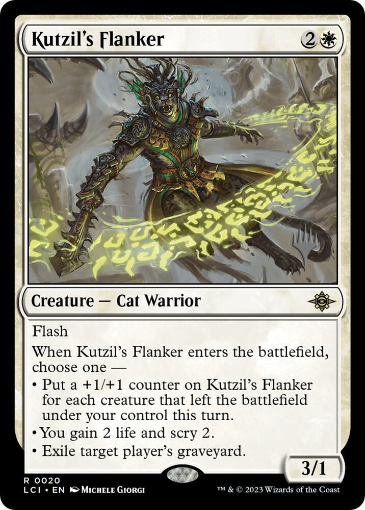 Kutzil's Flanker (20) [The Lost Caverns of Ixalan Promos]