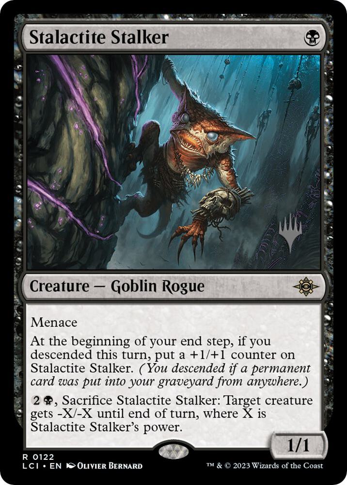 Stalactite Stalker (122) [The Lost Caverns of Ixalan Promos]